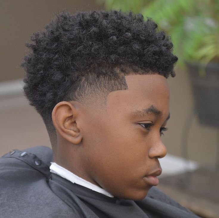 Textured kids haircut with a stylish, student-friendly finish